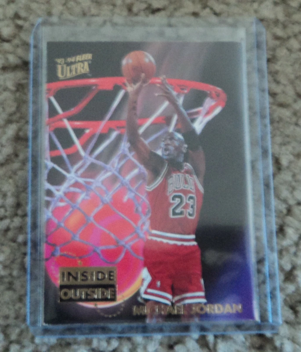 1993-1994 Fleer Ultra Inside Outside Michael Jordan Basketball 