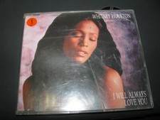 WHITNEY HOUSTON -I WILL ALWAYS LOVE-ULTRA RARE ISRAEL ISRAELI PROMO CD PRESSING