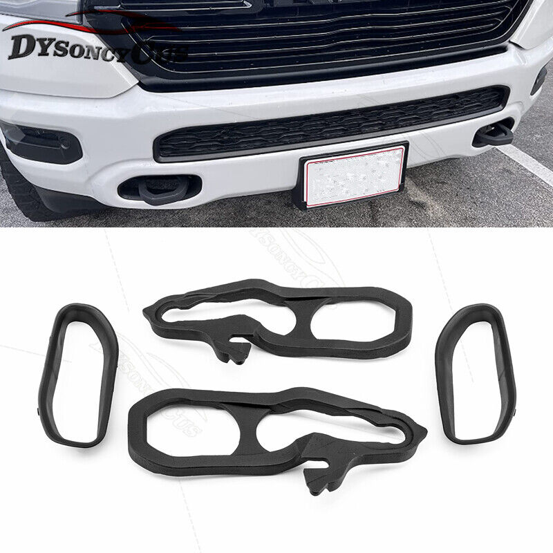 2PCS Front Tow Hooks Heavy Duty Fit For Dodge Ram 1500 DT 2019-2020 2021  2022 23