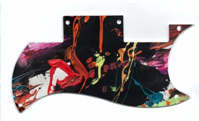 Pickguard Graphical Custom  to fit Epiphone SG Special VE Colorful 2