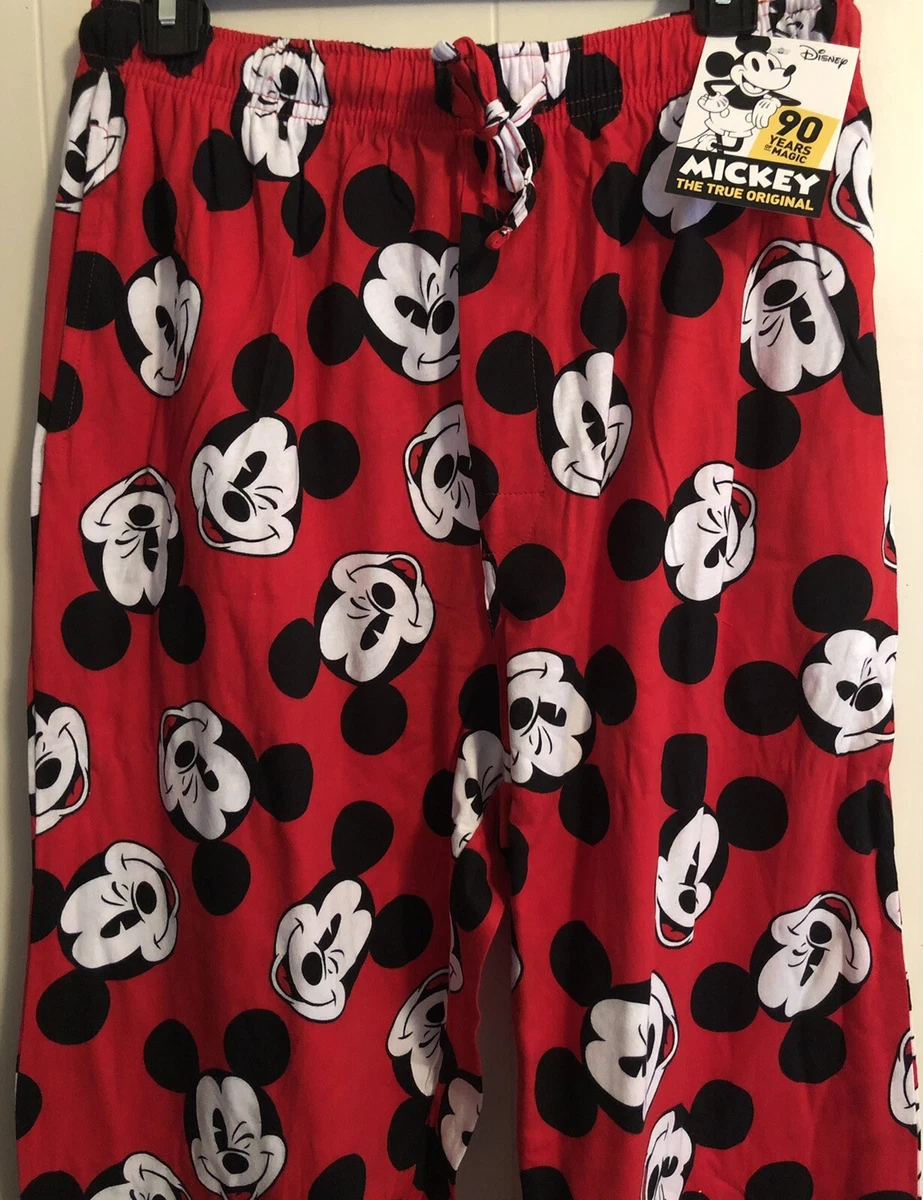 Disney mickey mouse pajama pants Size M New Christmas Gift Mickey Pj
