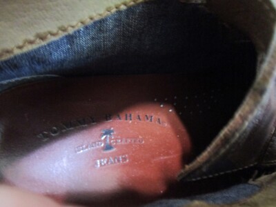 Tommy Bahama Rocker Canyon Brown Leather Lace Up Chukka  display picture 1