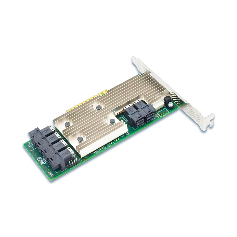 SAS3224 12Gb/s PCIe x8 to 24 Port SAS SATA HBA Controller Card OEM 9305-24I - Image 4 of 4