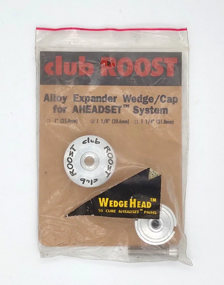 NOS VIntage Bike Stem Threadless Top Cap 1 1/8 in - Image 2 of 2