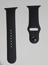 Unused Original BLACK Apple Watch Sport Band 46mm LARGE M/L MXM43AM/A in Bulk Pk