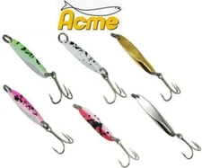 ACME KASTMASTER DT SLIM PROFILE JIGGING ICE FISHING CRAPPIE WALLEYE SPOON BLADE
