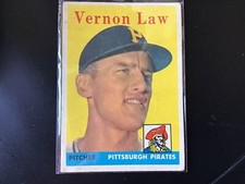 1958 Topps - #132 Vern Law