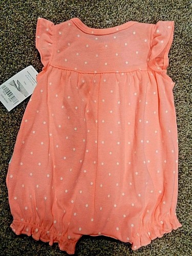3E Neu mit Etikett {Neugeborene oder 12M} Carters Mädchen NARWAL Sonnenanzug Strampler Shorts Outfit - Bild 3 von 3
