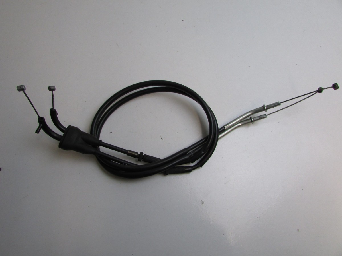 anR  Kawasaki ZX6R ZX 6R Ninja J1 J2 2000 2001 Pair of Throttle Cables