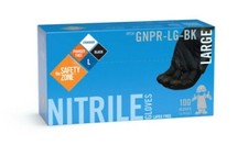 Safety Zone Nitrile Gloves Latex Free GNPR-LG-1-K