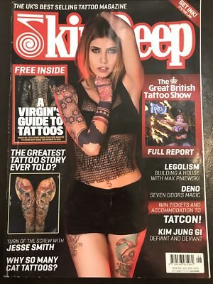 SKIN DEEP #265 JULY 2016 - JESSE SMITH - GREAT BRITSH TATTOO SHOW - TATCON