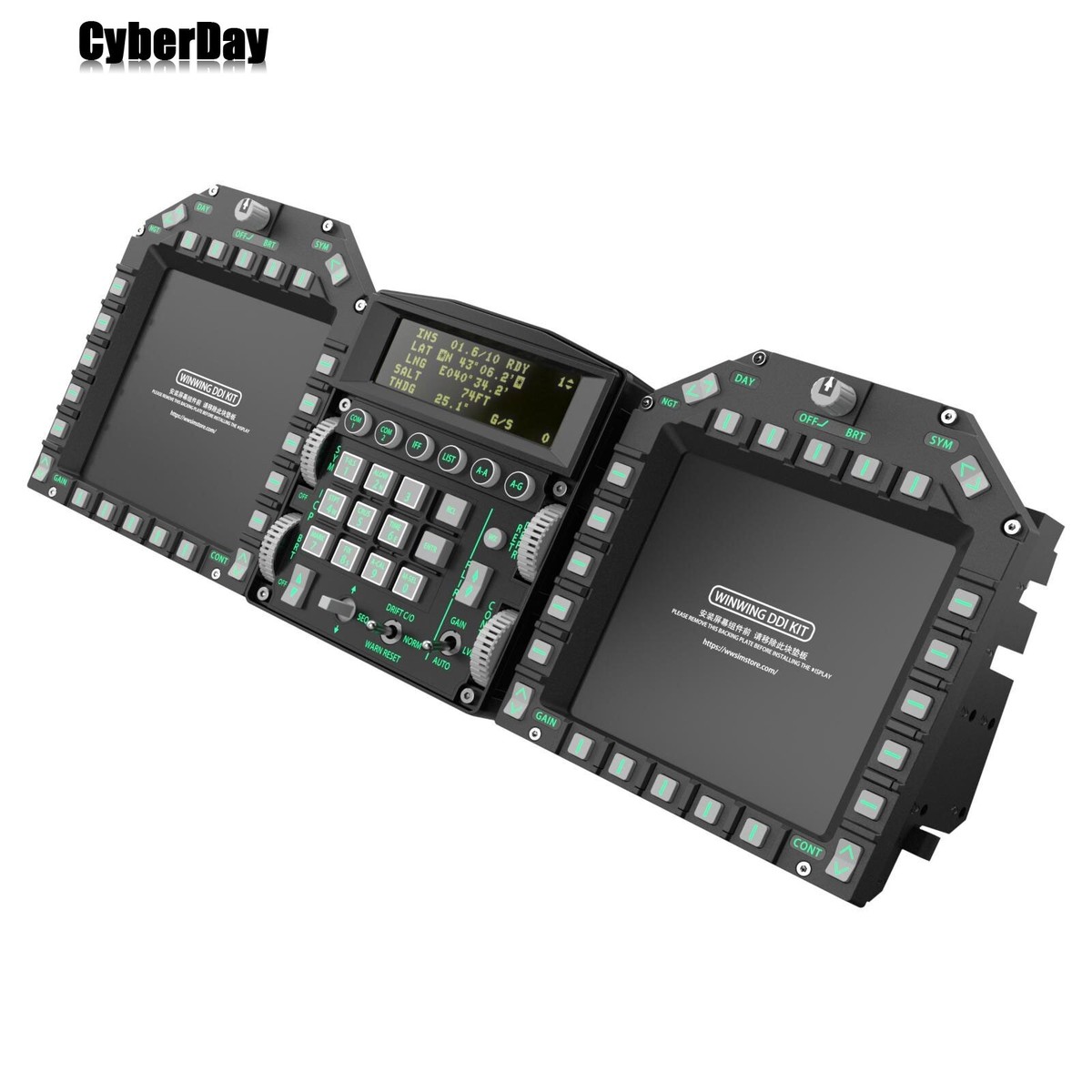 WINWING Viper MIP VR Version Flight Simulator Control Panel MFD +