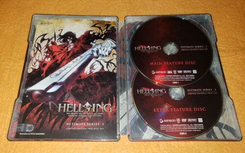 HELLSING Ultimate Series I Vol. 1 DVD 2006 Limited Edition 2-Disc Set STEELBOOK - Picture 10 of 13