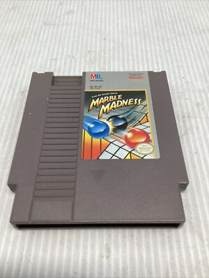 NES Marble Madness Nintendo Entertainment System 1984 Cart Only