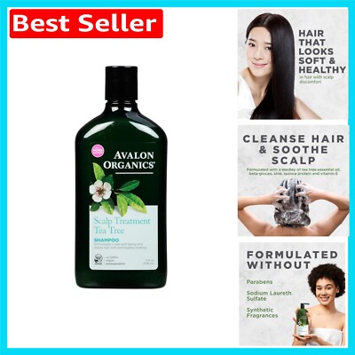 Teebaum Kopfhaut Shampoo 325ml - Pflegend & Beruhigend für alle Haartypen