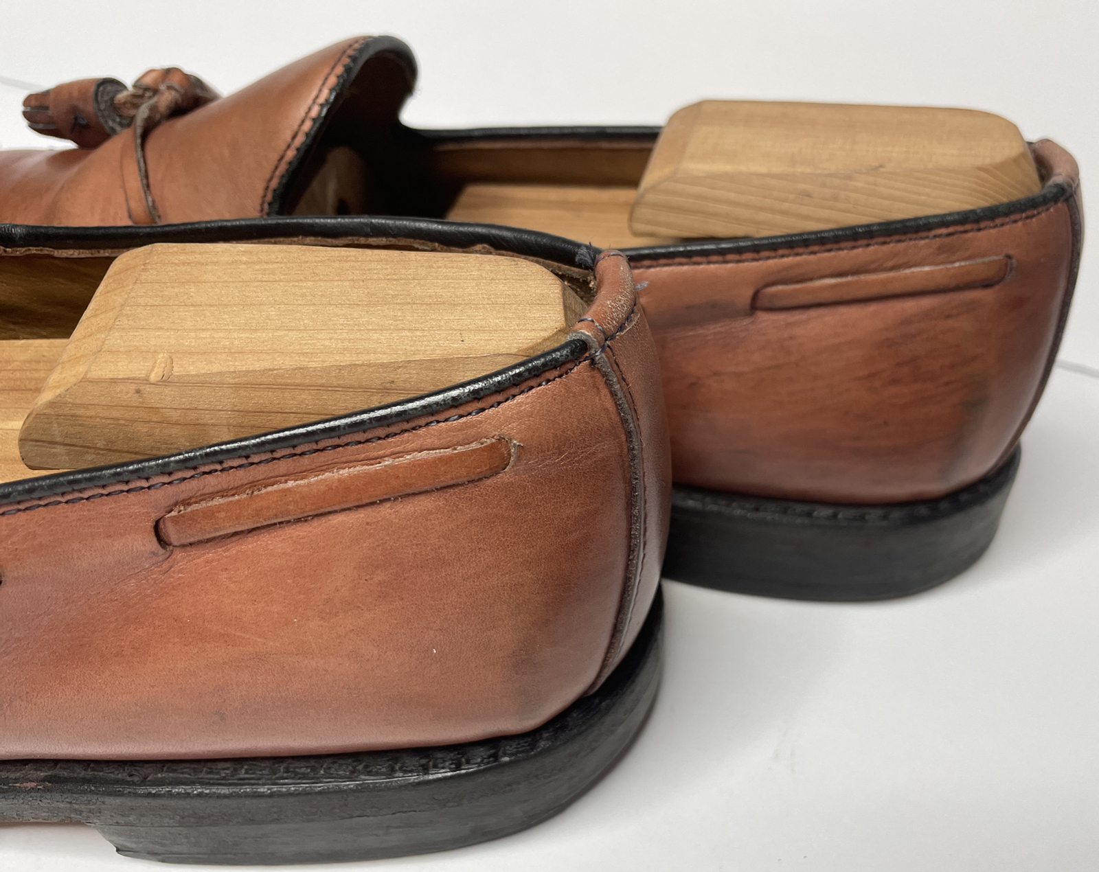 ALLEN EDMONDS GRAYSON TASSEL LOAFERS 8215 10 C eBay