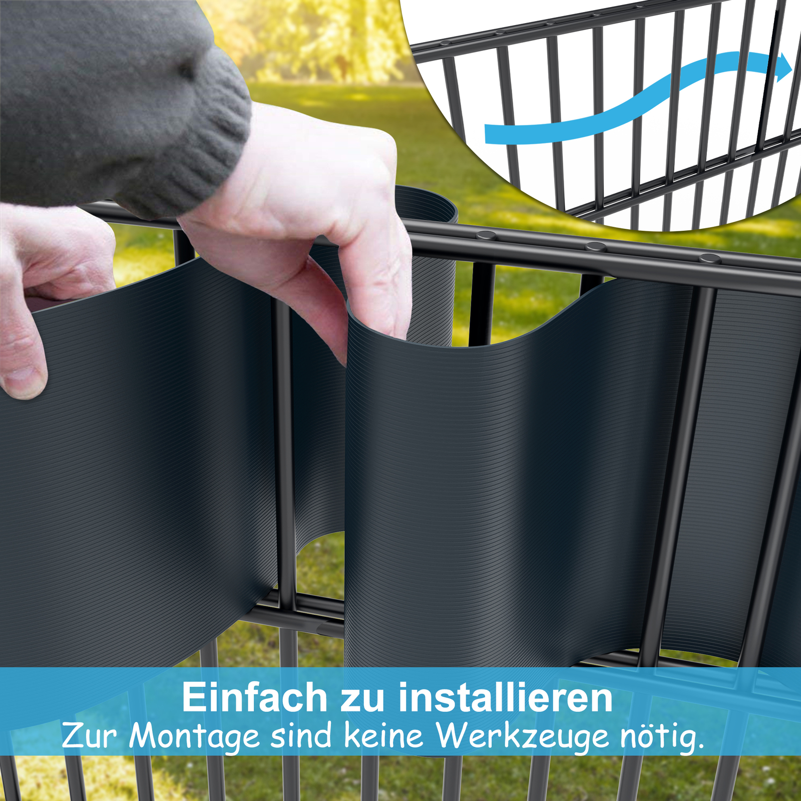 Hengda Schermo Privacy In PVC Recinzione Privacy In PVC Protezione Della Visibilit&agrave; Resistente