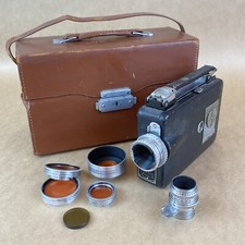 Cine-Kodak Magazine 16 W/ 15mm  25mm Lenses, Case  Filters