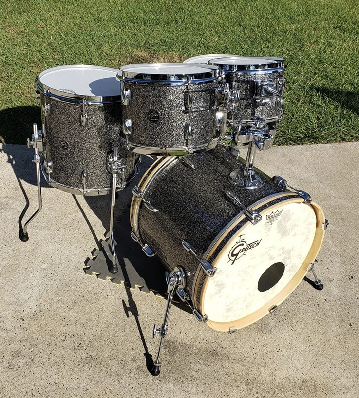 罕见 Gretsch Renown - 特别版 - 蓝色金属 10 英寸/12 英寸/14 英寸/20 英寸 — 第 2/4 张图片