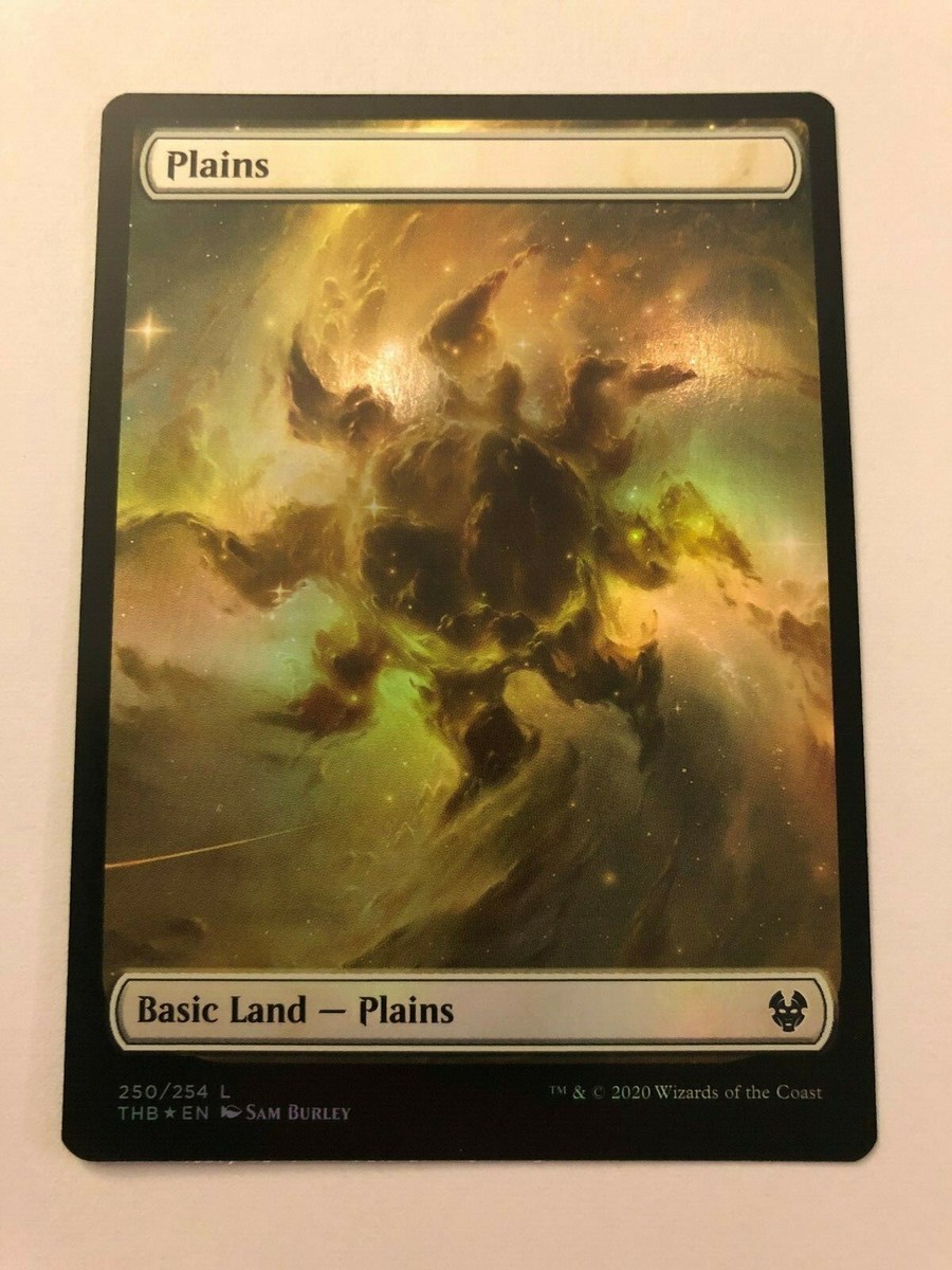 Theros Beyond Death - FOIL + NON FOIL NYX FULL ART LAND MTG Magic Pick From  List | eBay
