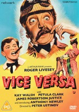 Vice Versa DVD (2022) Roger Livesey, Ustinov (DIR) cert PG ***NEW*** Great Value
