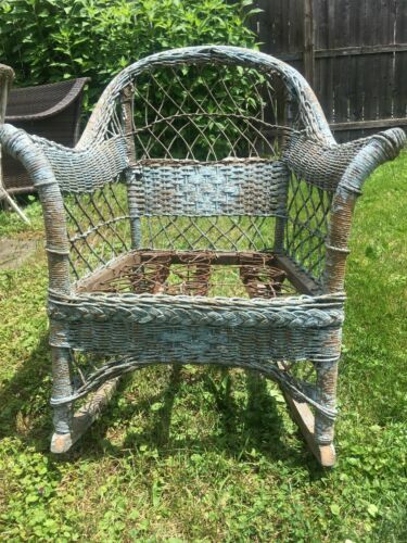 Wicker Antique Furniture for sale | eBay