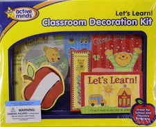 Classroom Decoration Kit Let's Learn 2006 Mixed Media In Factory Shrink Wrap