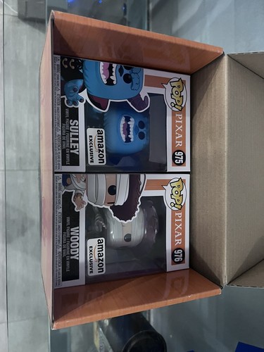 Funko Pop Woody And Sulley Halloween Set #975 #976 - Amazon Exclusive - Picture 2 of 10