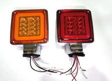 Fits Chevrolet Gmc C70 Led Med Duty Truck Turn Signals Lh Rh Pair Set
