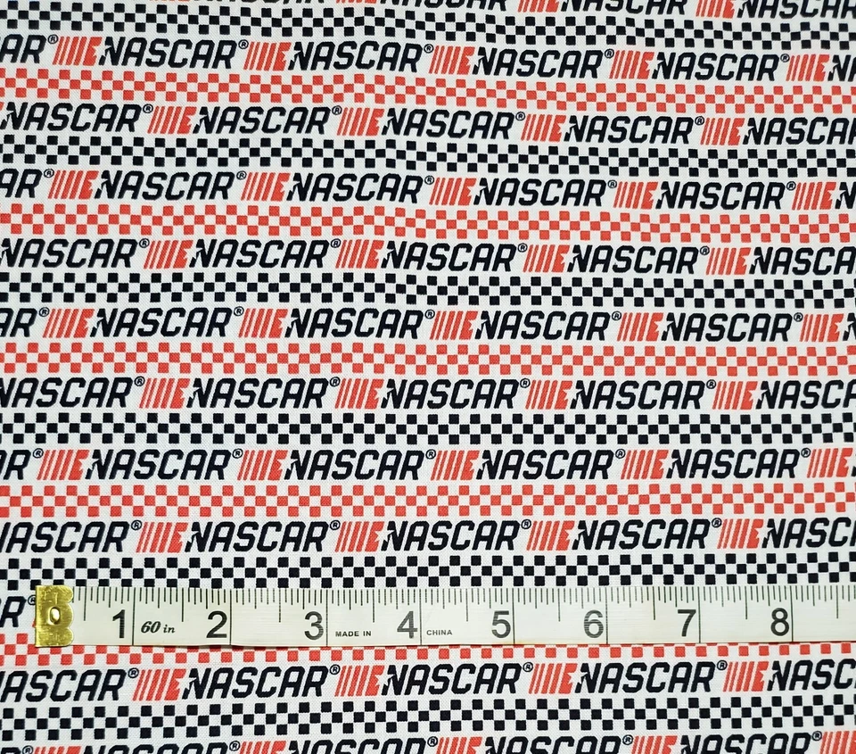 NASCAR Fabric, Camelot Fabrics, 100% Cotton, By The Yard, 44" Wide - Image 2 of 3