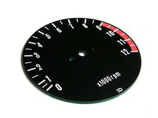 1973 Kawasaki z1 Tachometer Gauge Face Plate Instrument Cluster Guage tacho tach
