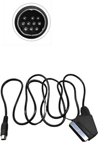 Saturn RGB SCART S-Video Mega Cable, NTSC Retro Console Cable for Genesis