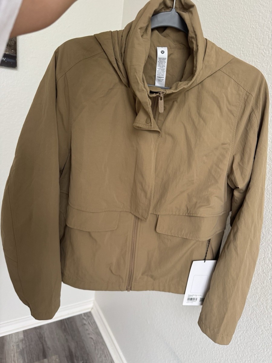 Lululemon Always Effortless Jacket Filbert Tan *NWT* size 6 | eBay