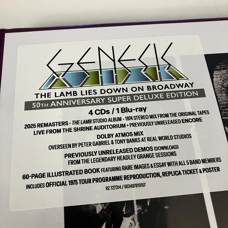 GENESIS The Lamb Lies Down On Broadway (50th Deluxe Box Set, 4 CDs, 2025) MINT! - Bild 3 von 4