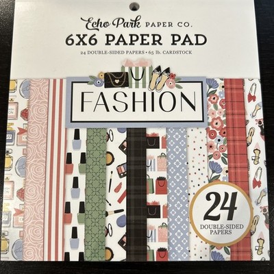 Echo Park Paper Co. Fashion 6x6 Paper Pad, Item #FSH445023