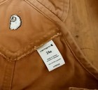 Carhartt Infant Canvas Bib Overalls Size 24M Brown 100% Cotton — photo 7