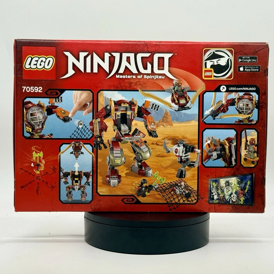 LEGO 70592 Ninjago Salvage M.E.C. Mech Battle Sellado Envío Rápido Foto 2 de 4