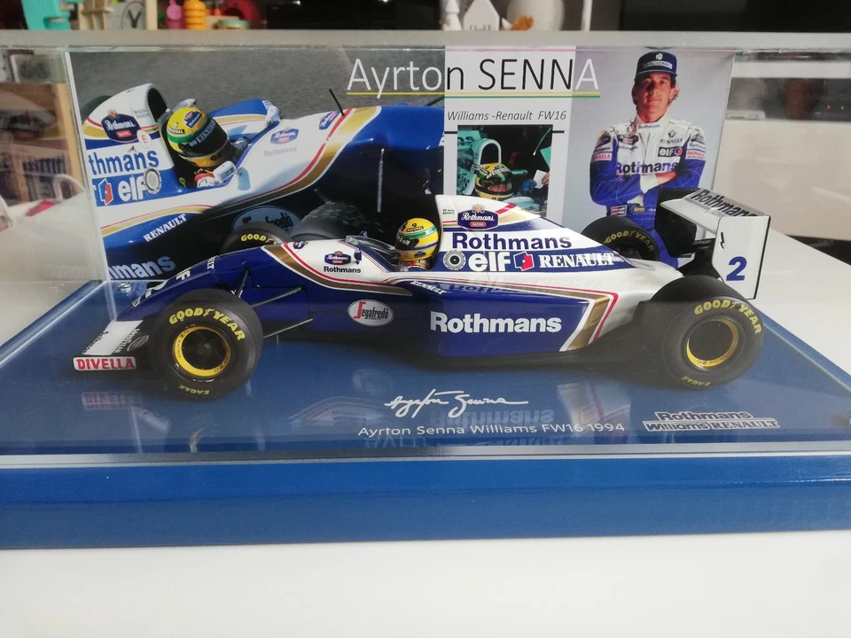1:18 WILLIAMS FW16 Ayrton SENNA 1994 - Bild 3 von 4