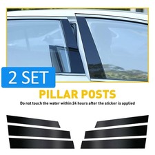 2set For 2007 2008 2009 202011 Honda Crv Cr-v Pillar Post 6pc Window Door Trim 2set For 2007 2008 2009 202011 Honda Crv Cr-v Pillar Post 6pc Window Door Trim