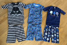 Hanna Andersson Star Wars Pajama Size 8 Organic Cotton 6pc - Lot of 3