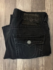 True Religion Ricky Super T Black | eBay