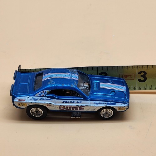 Vintage 1995 Johnny Lightning Color Me Gone Plymouth Cuda Diecast Car 1:64 Scale - Picture 8 of 8