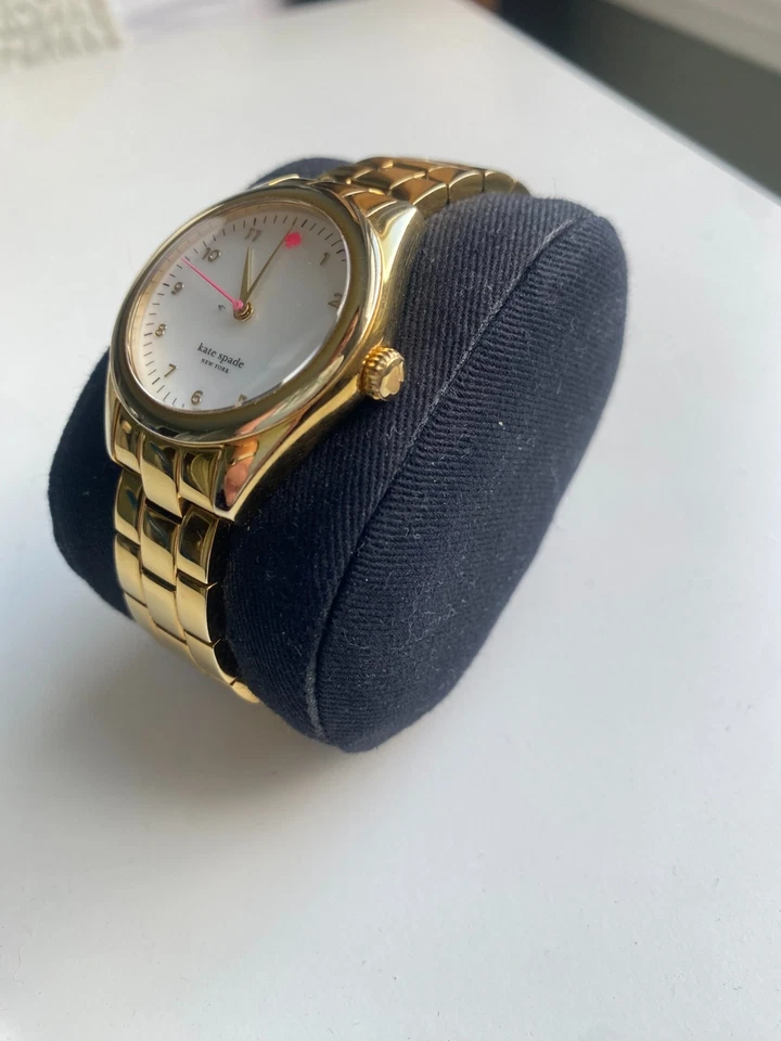 Kate Spade Women's Watch Seaport Quartz Mother of Pearl Dial Rose Gold Steel - Image 4 of 4