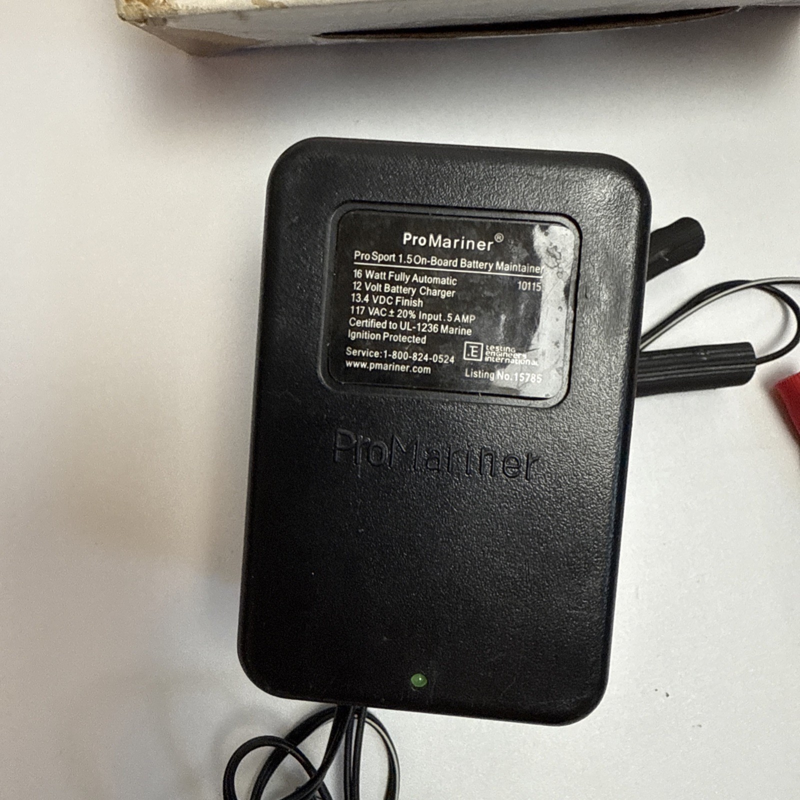 ProMariner ProSport 1.5 Portable Battery Maintainer For 12 Volt Boat ATV + More