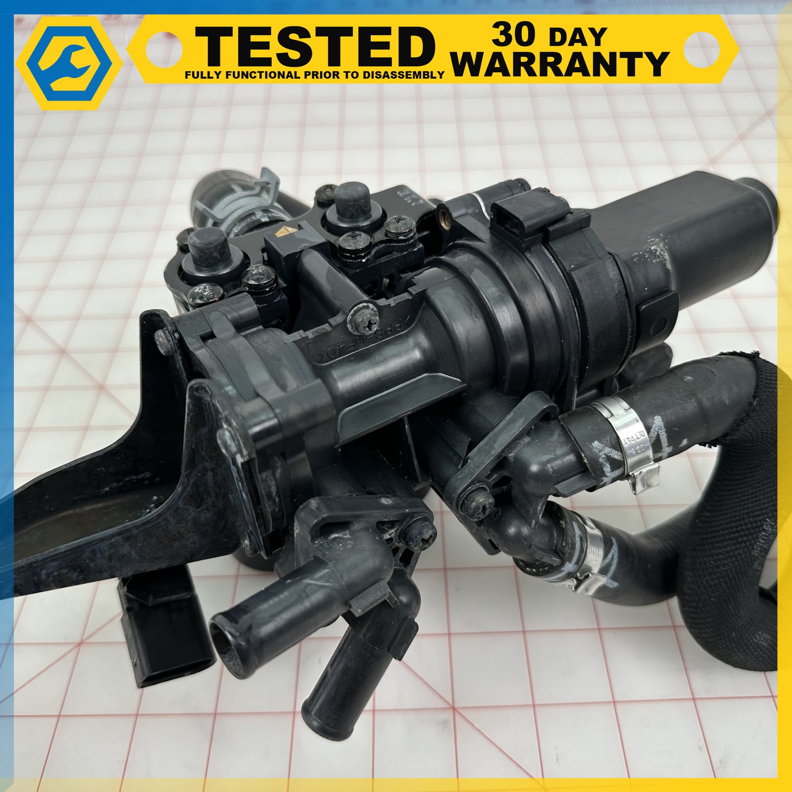 03-18 BENTLEY CONTINENTAL 6.0L HVAC HEATER COOLANT CONTROL VALVE OEM