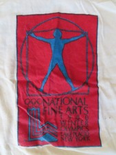 1980 WINTER OLYMPICS Lake Placid NATIONAL FINE ARTS New York (Youth XL) T-Shirt