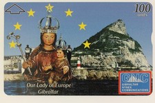 L&G dummy phone card Our Lady Of Europe Gibraltar (48229)
