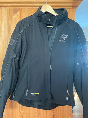 Rukka Comforina Damen Gore Tex Motorradjacke Gr. 42 - Schwarz Schwarz