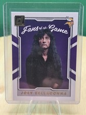 2017 Donruss Fans of the Game #1 Joey Belladonna Anthrax Minnesota Vikings 🔥🎸