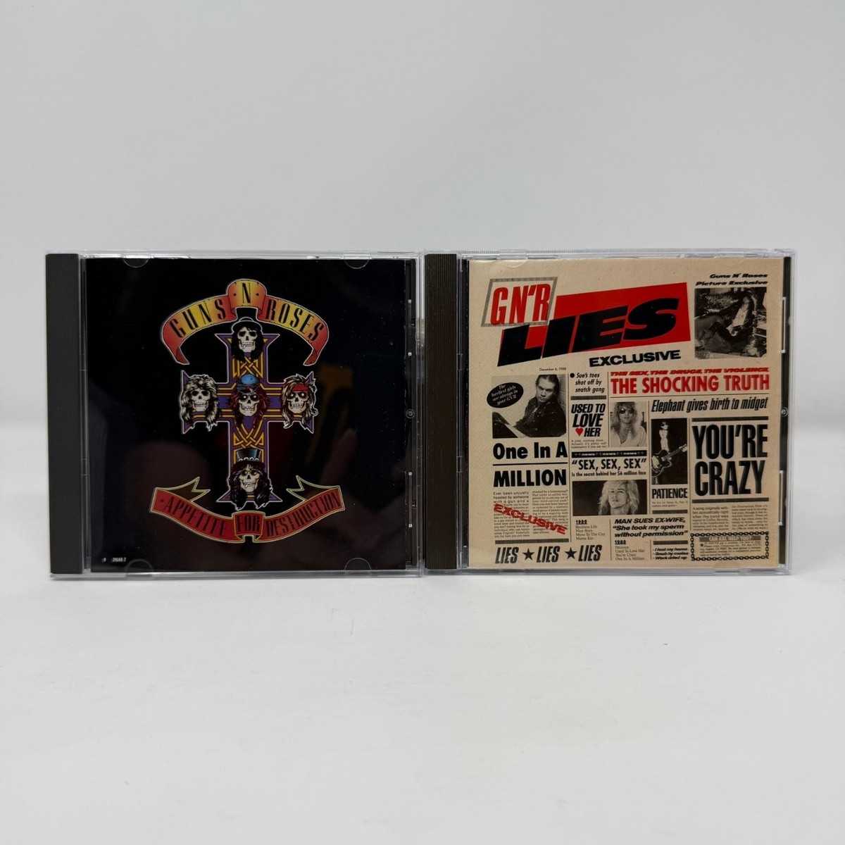 Guns N' Roses - Appetite For Destruction & GN'R Lies (2 CD Set